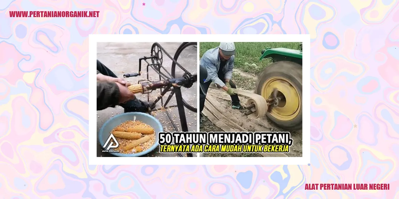 Alat Pertanian Luar Negeri