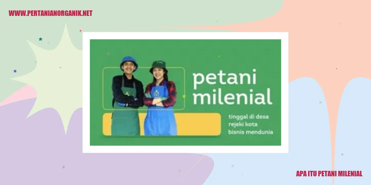 Petani Milenial