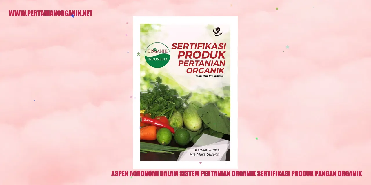 Proses Sertifikasi Produk Pangan Organik