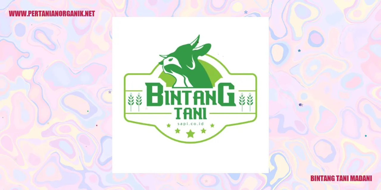 Gambar Bintang Tani Madani