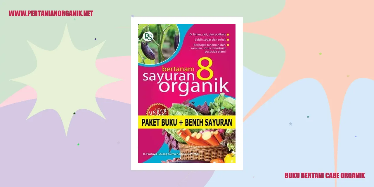 Buku Bertani Cabe Organik