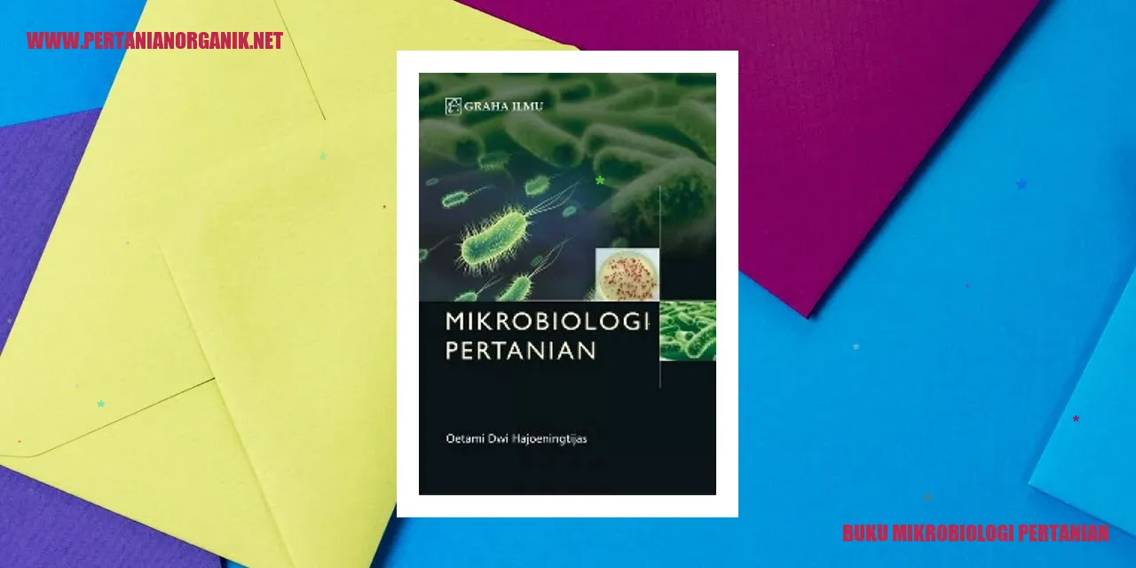 buku mikrobiologi pertanian