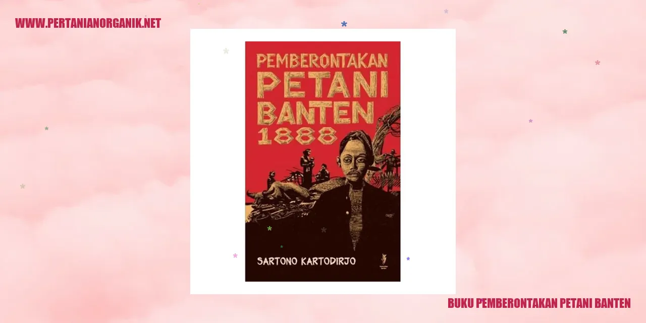 Buku Pemberontakan Petani Banten