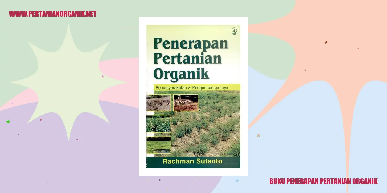 Buku Penerapan Pertanian Organik