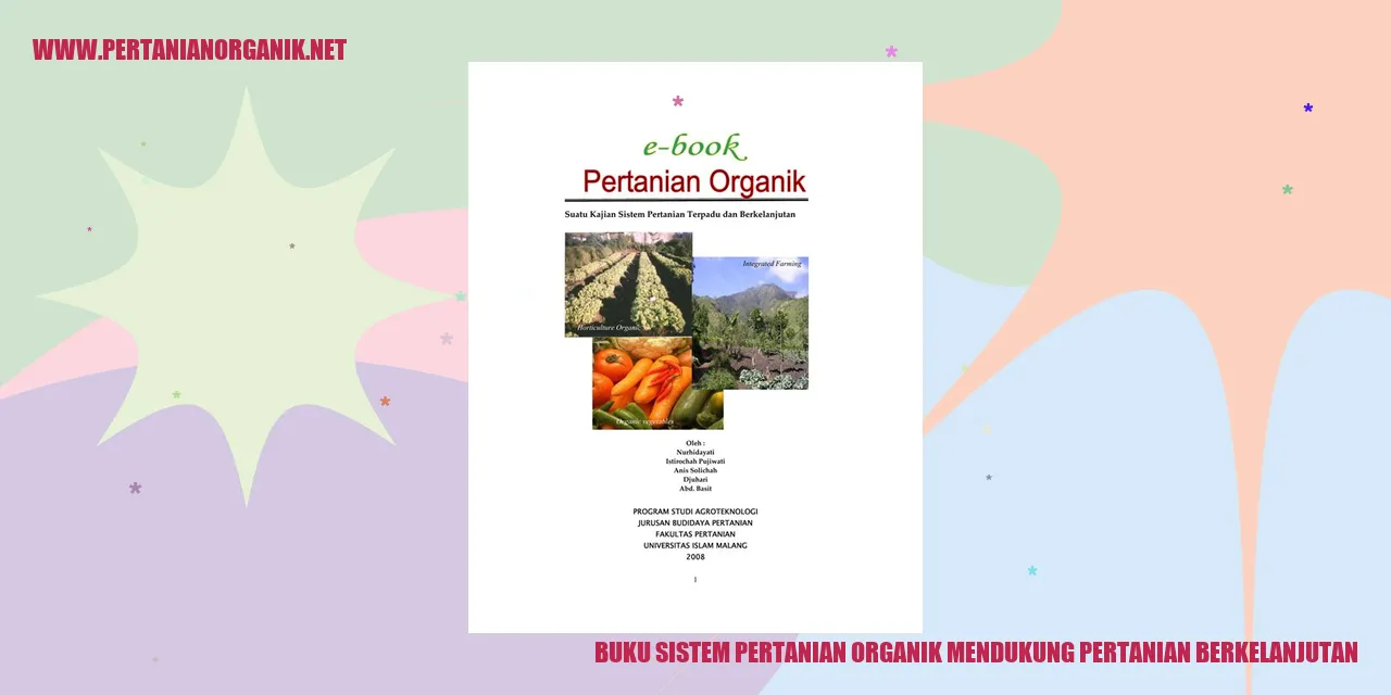 buku sistem pertanian organik mendukung pertanian berkelanjutan