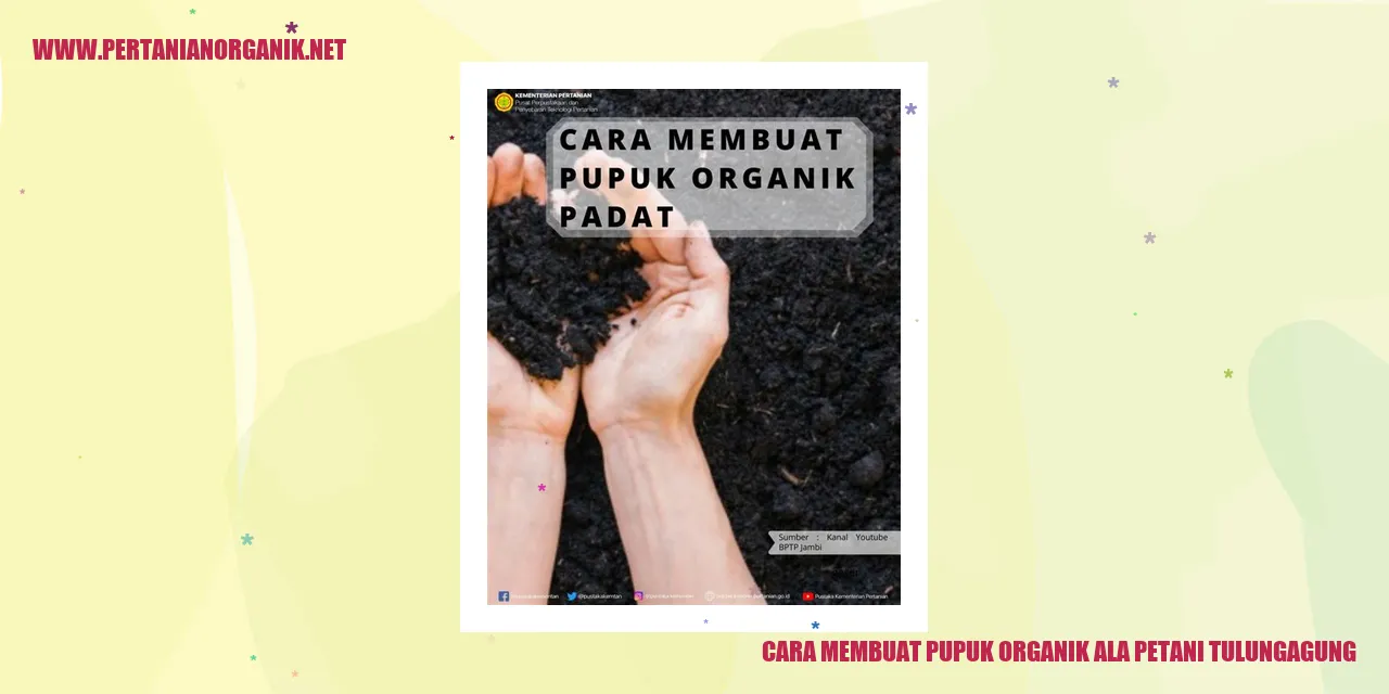 cara membuat pupuk organik ala petani tulungagung