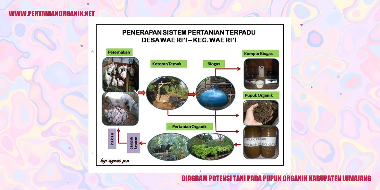 Diagram Potensi Tani pada Pupuk Organik Kabupaten Lumajang