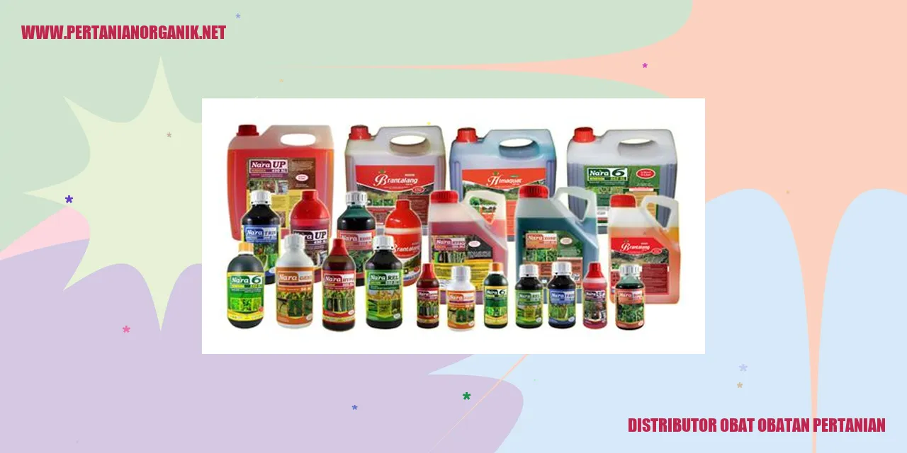 distributor obat obatan pertanian