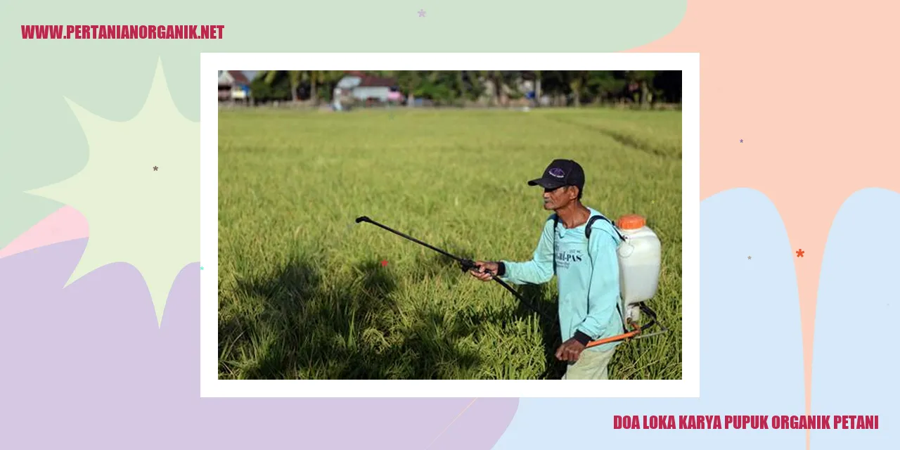 doa loka karya pupuk organik petani