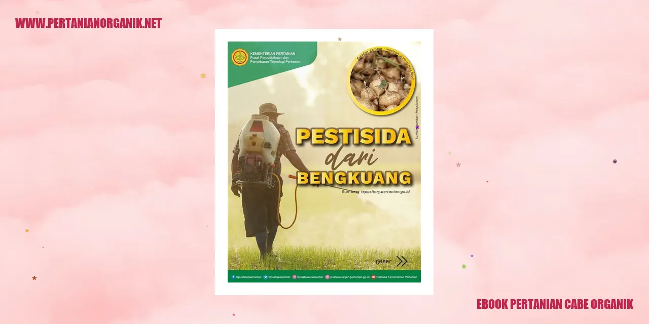 ebook pertanian cabe organik