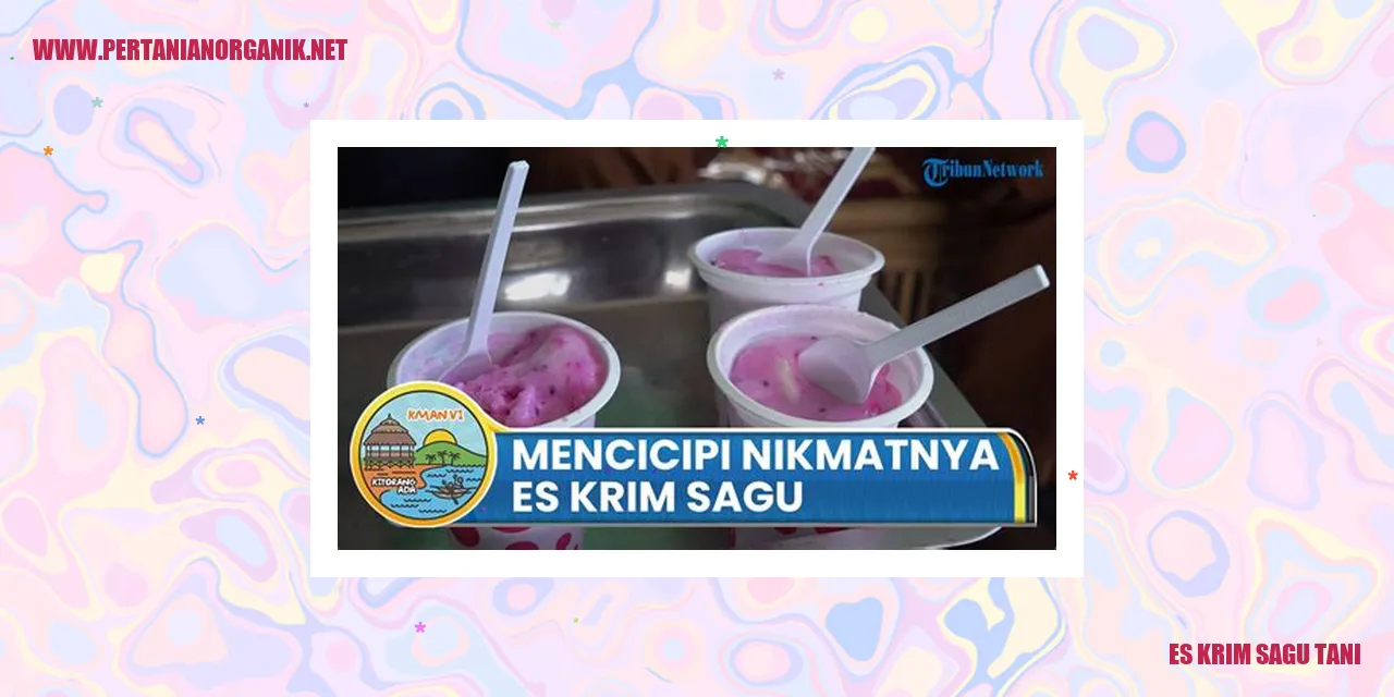 Es Krim Sagu Tani