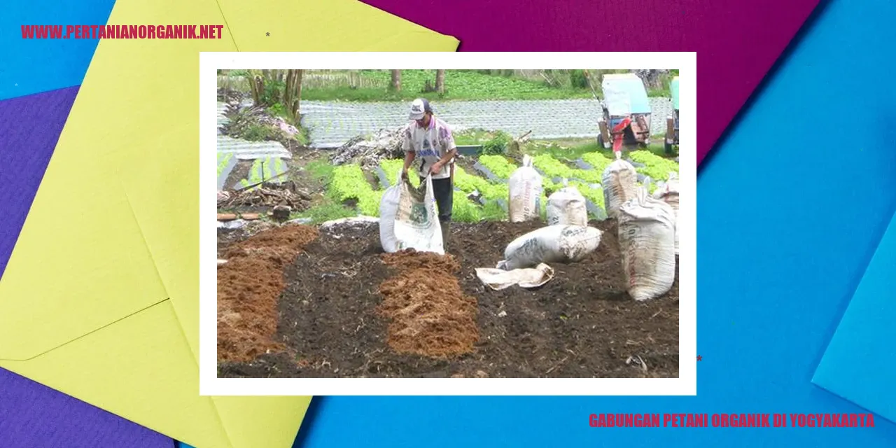 Gabungan Petani Organik di Yogyakarta