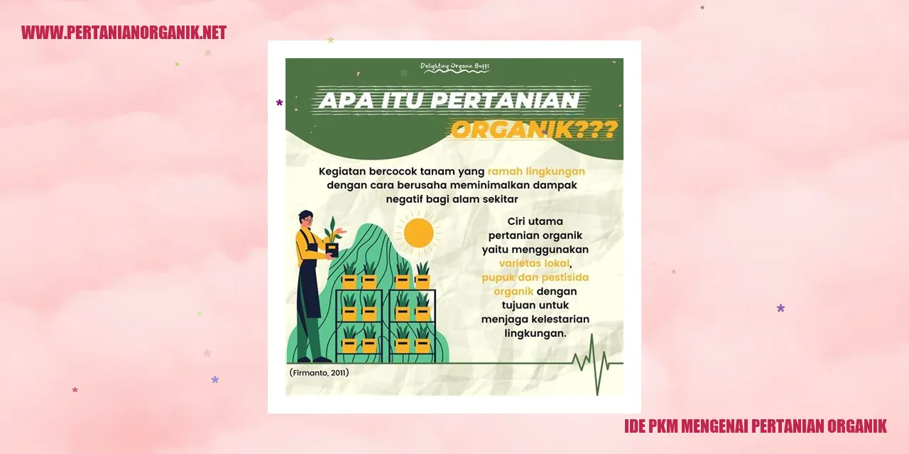 Ide PKM Mengenai Pertanian Organik