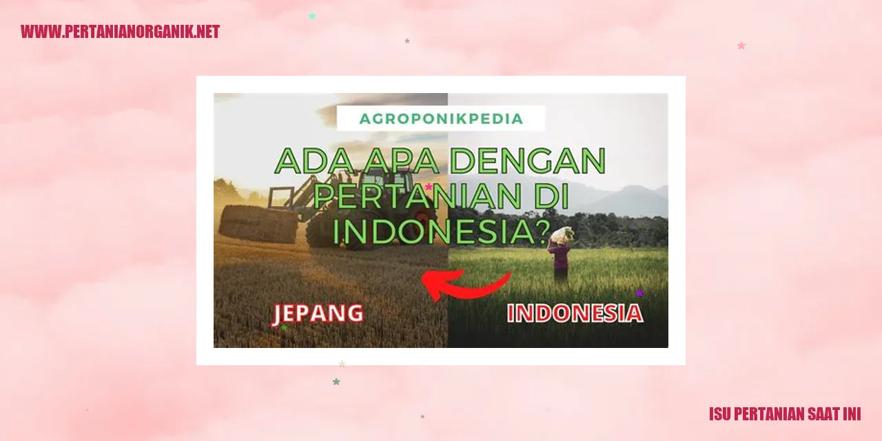 Perubahan Iklim dan Pertanian