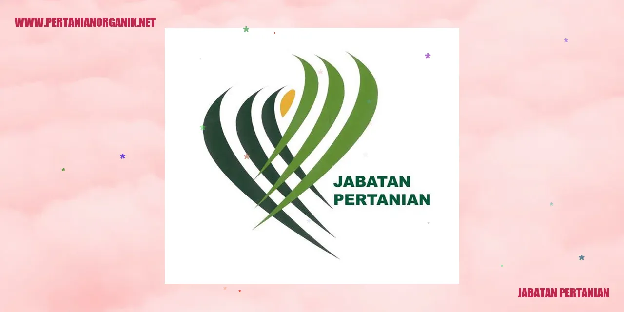 Jabatan Pertanian