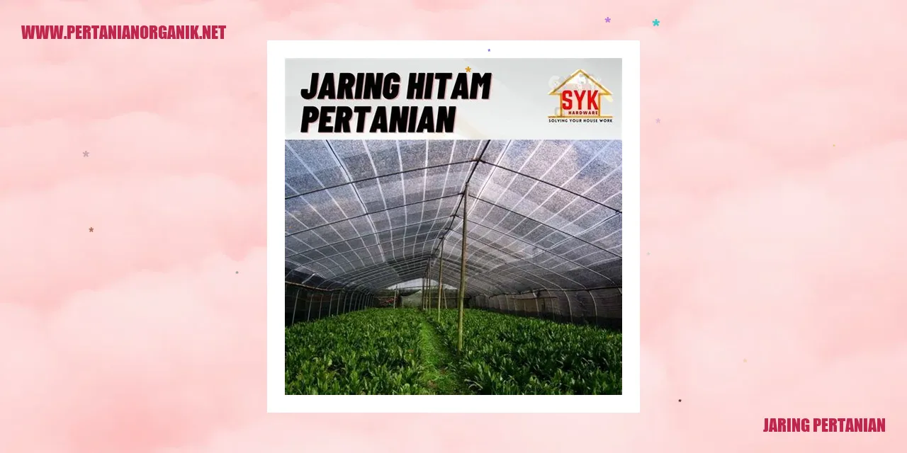 jaring pertanian