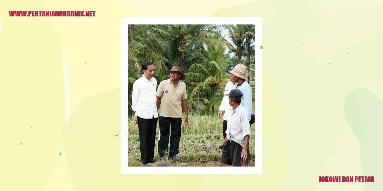 Jokowi dan petani