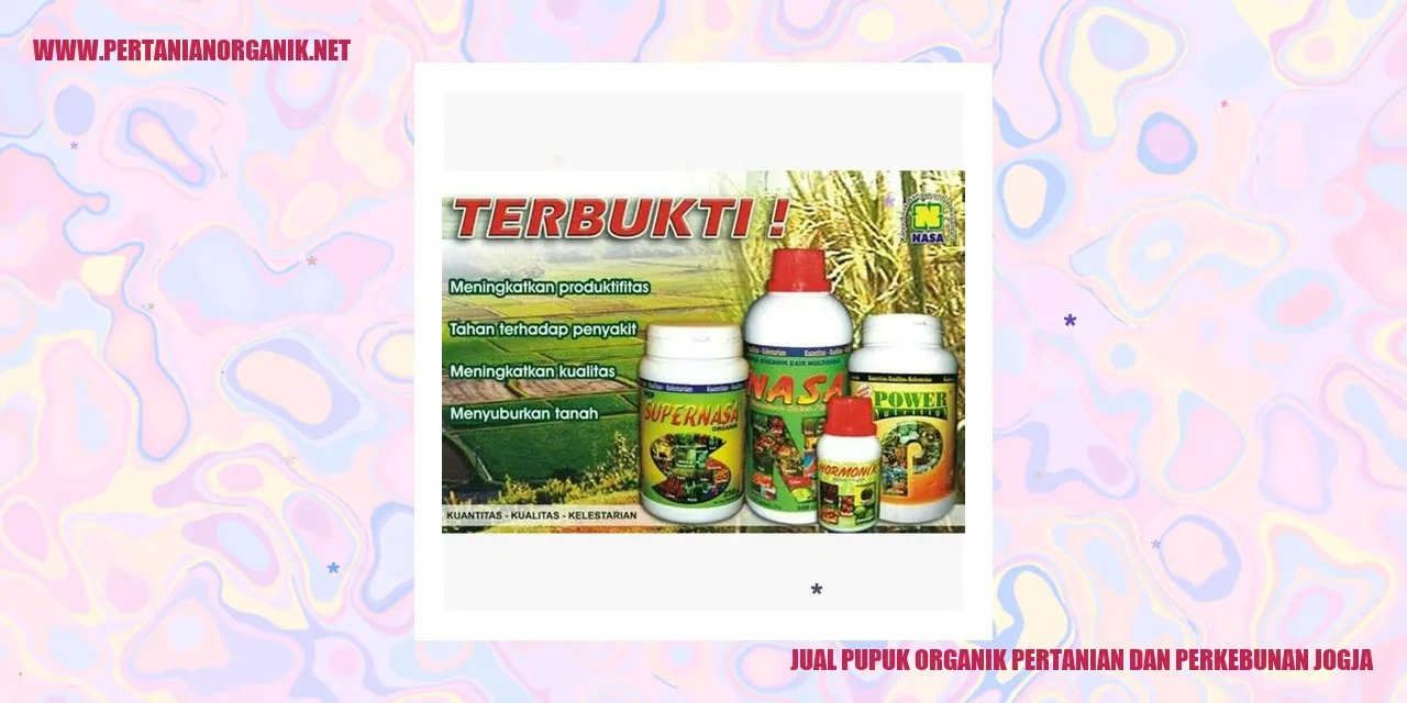 Jual Pupuk Organik Pertanian dan Perkebunan Jogja