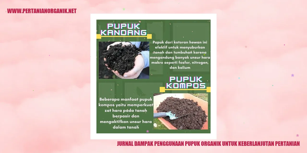 Gambar 1: Hasil Pertanian yang Lebih Berkualitas dengan Pupuk Organik