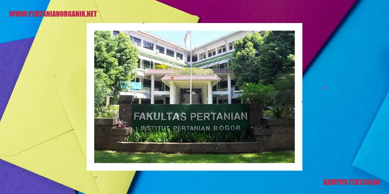 Kampus Pertanian