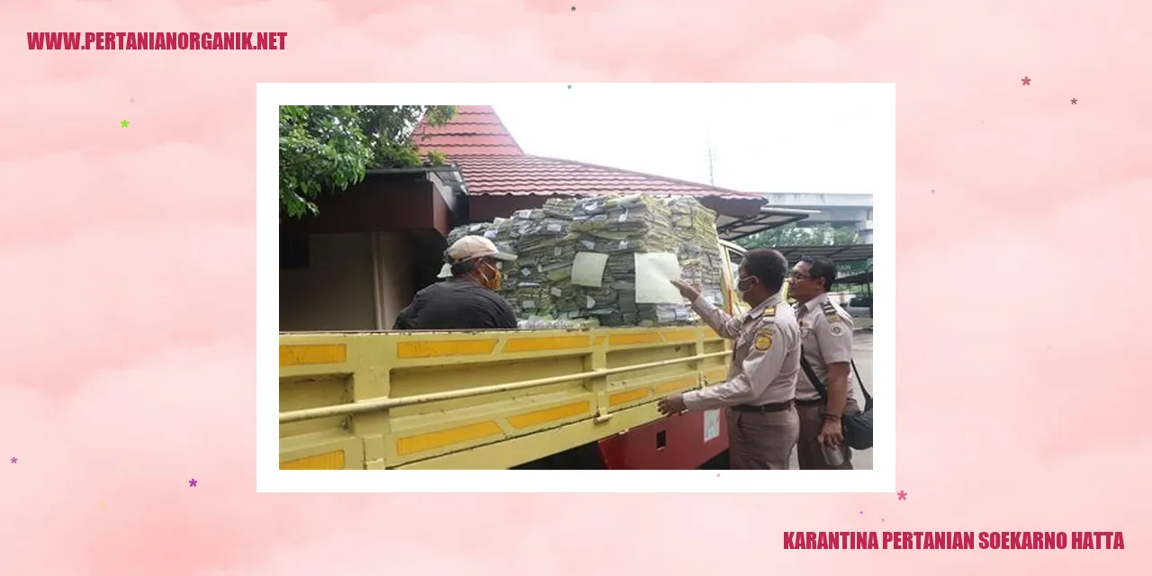 Karantina Pertanian Soekarno Hatta