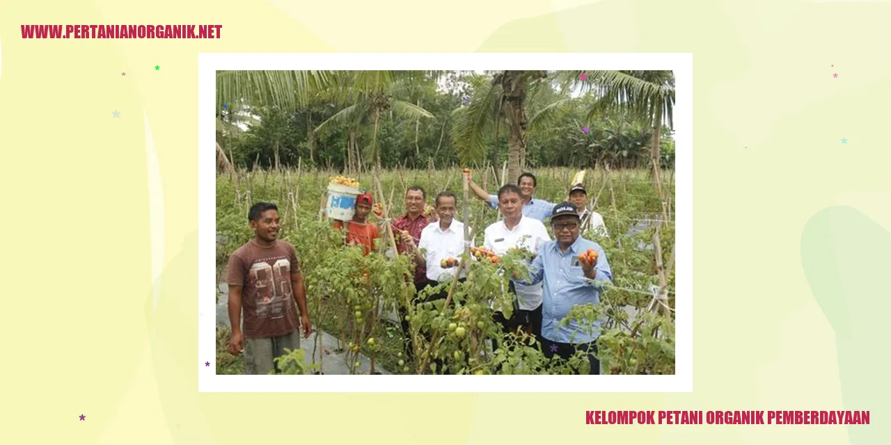 kelompok petani organik pemberdayaan