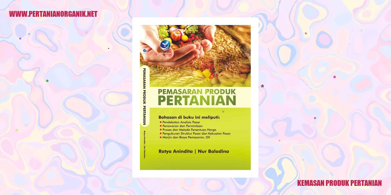 Kemasan Produk Pertanian