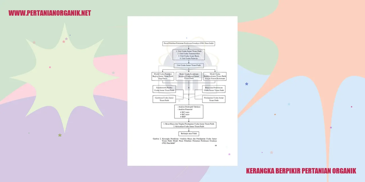 Gambar Kerangka Berpikir Pertanian Organik