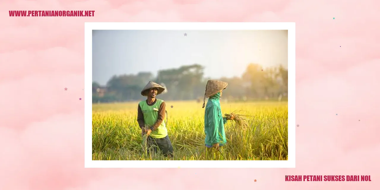 kisah petani sukses dari nol