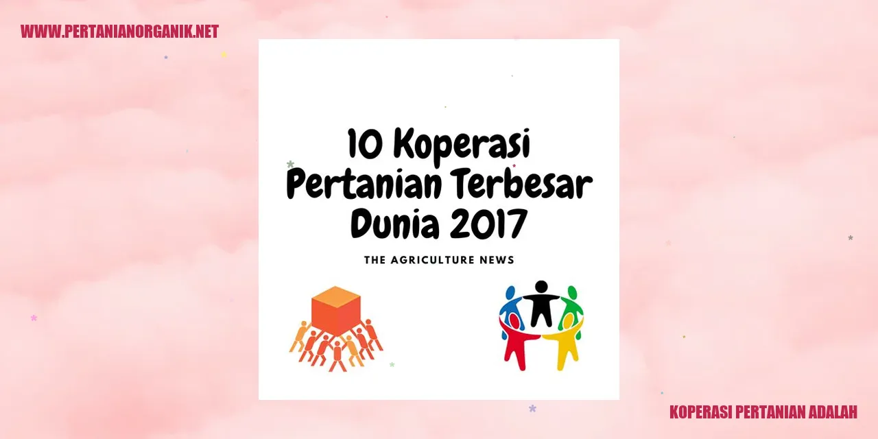 koperasi pertanian adalah