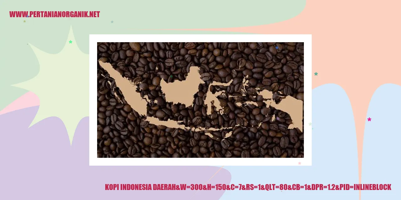 Gambar pohon kopi di Indonesia