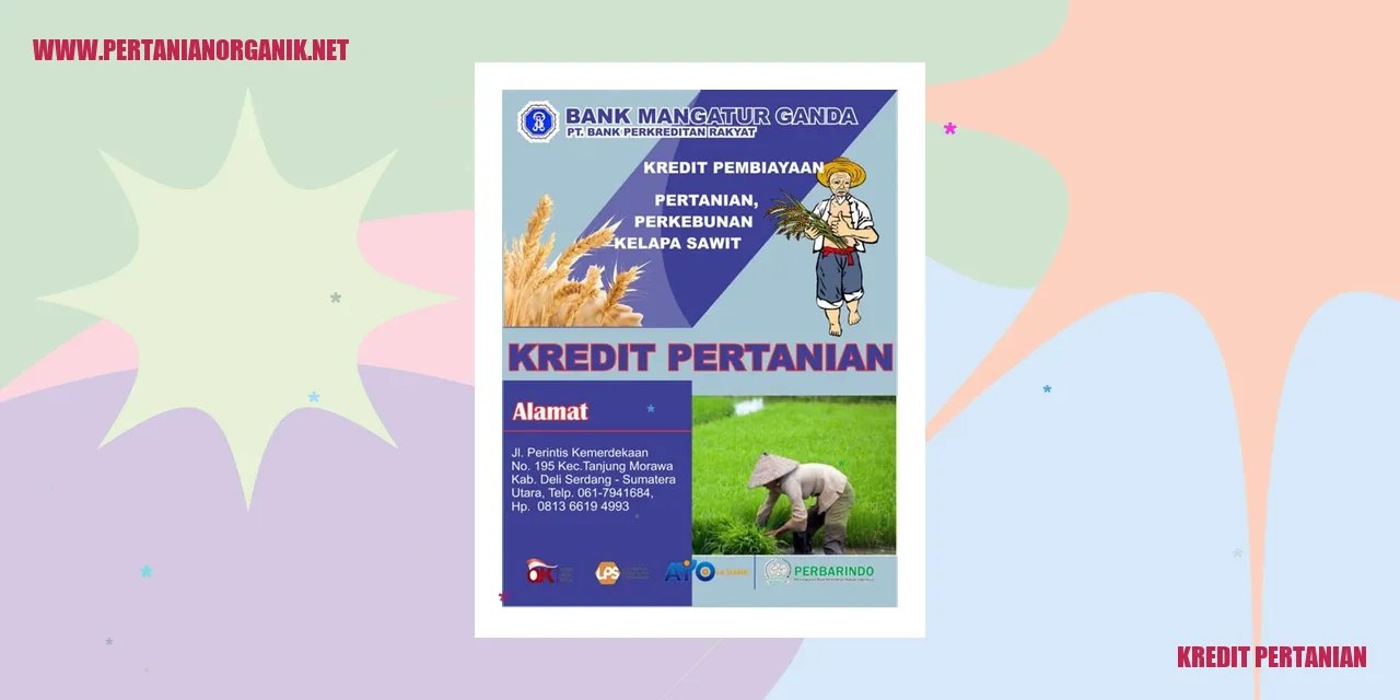 Kredit Pertanian