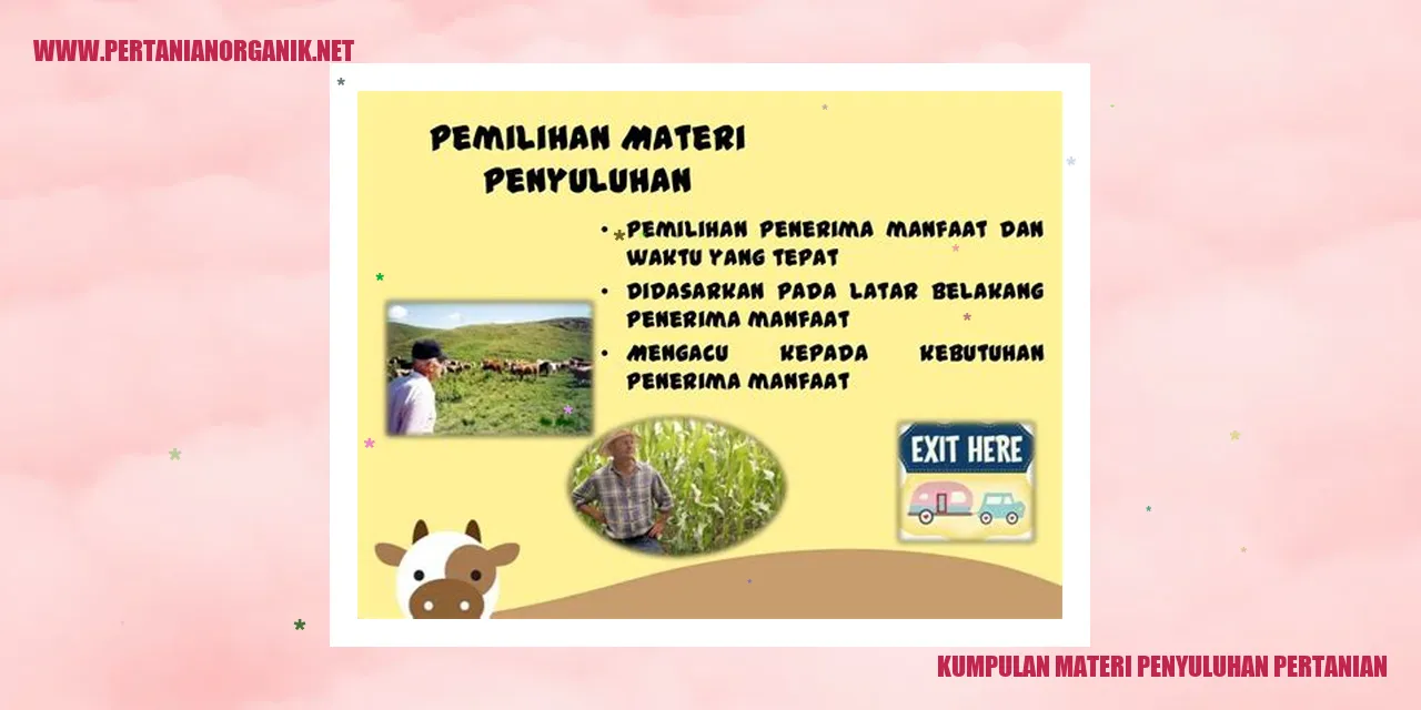 Penyuluhan Pertanian