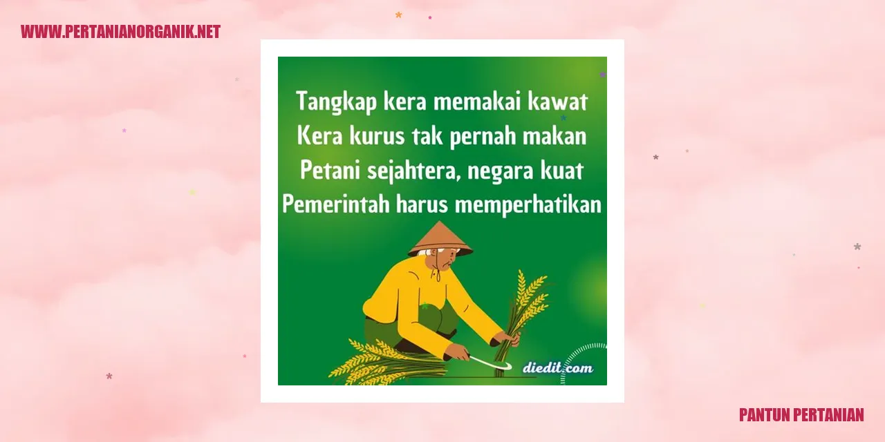 Pantun pertanian