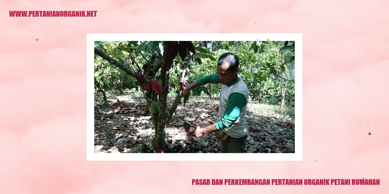 Pasar dan Perkembangan Pertanian Organik oleh Petani Rumahan