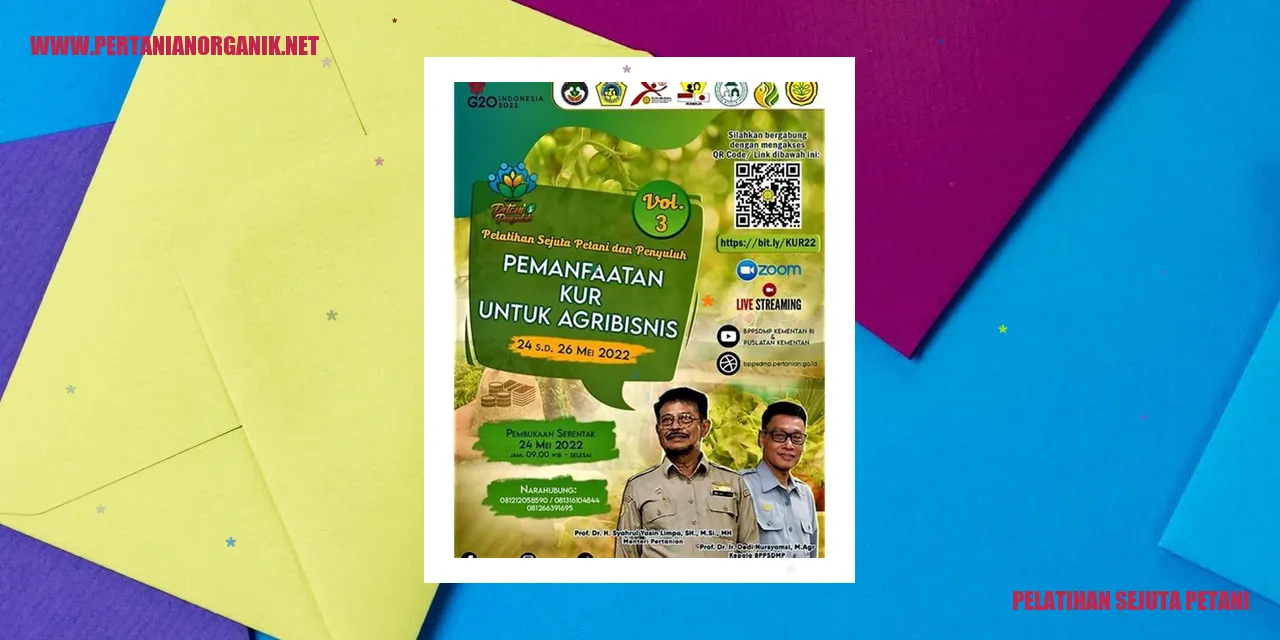 Pelatihan Sejuta Petani