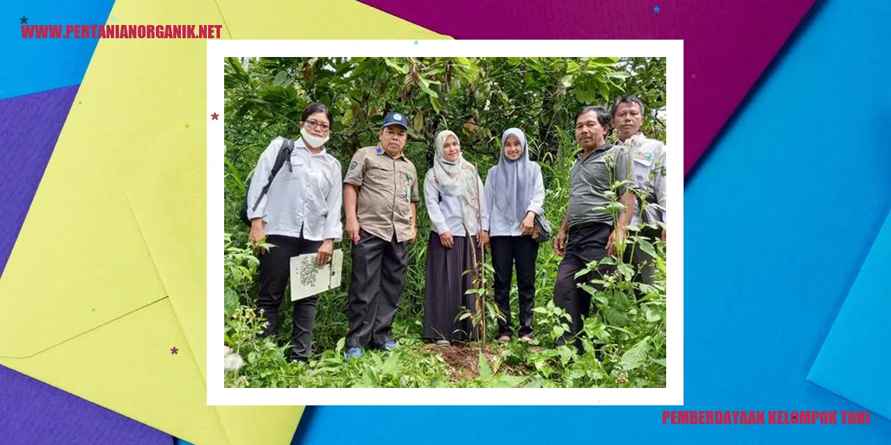 Pemberdayaan Kelompok Tani