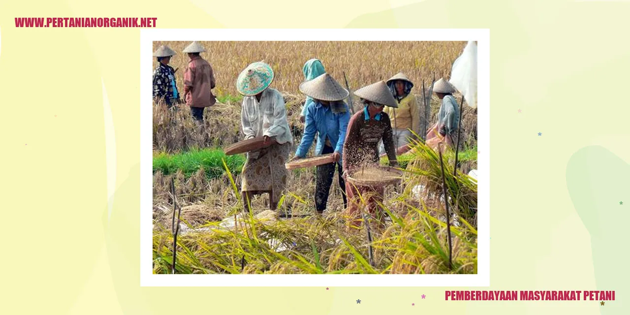 Pemberdayaan Masyarakat Petani