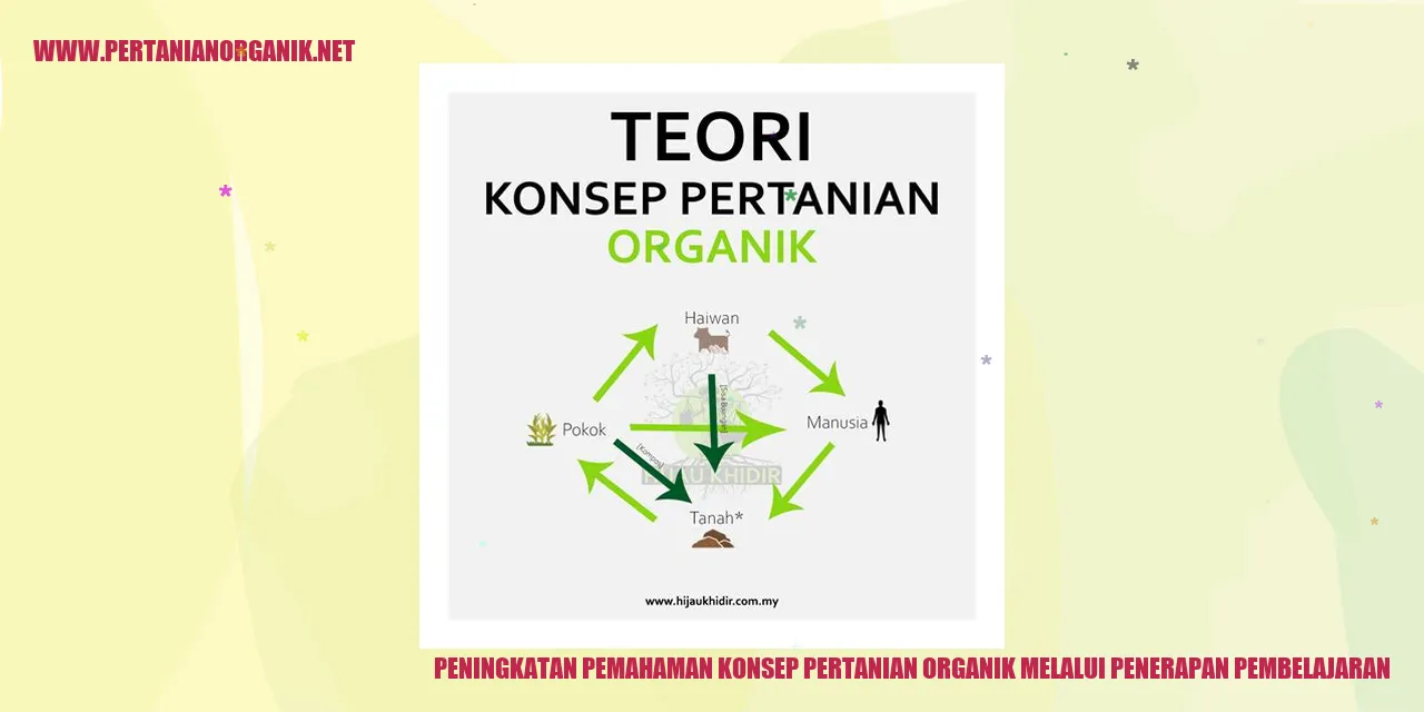 Peningkatan Pemahaman Konsep Pertanian Organik Melalui Penerapan Pembelajaran