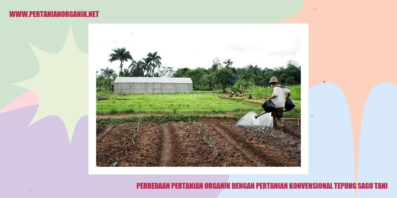 Perbedaan Pertanian Organik dengan Pertanian Konvensional