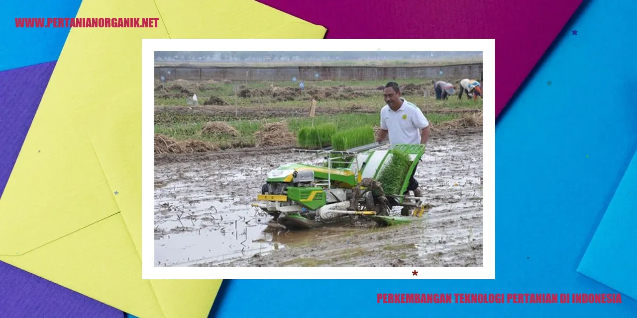 Irigasi Berbasis Teknologi di Indonesia