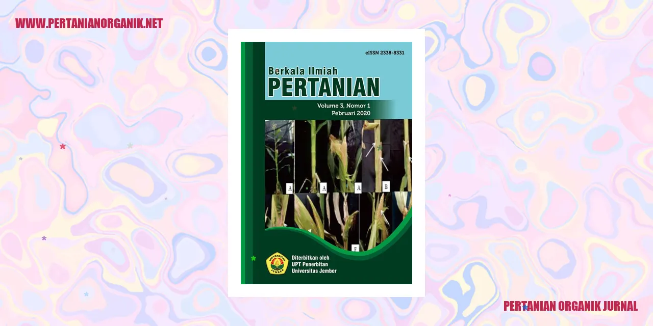 pertanian organik jurnal