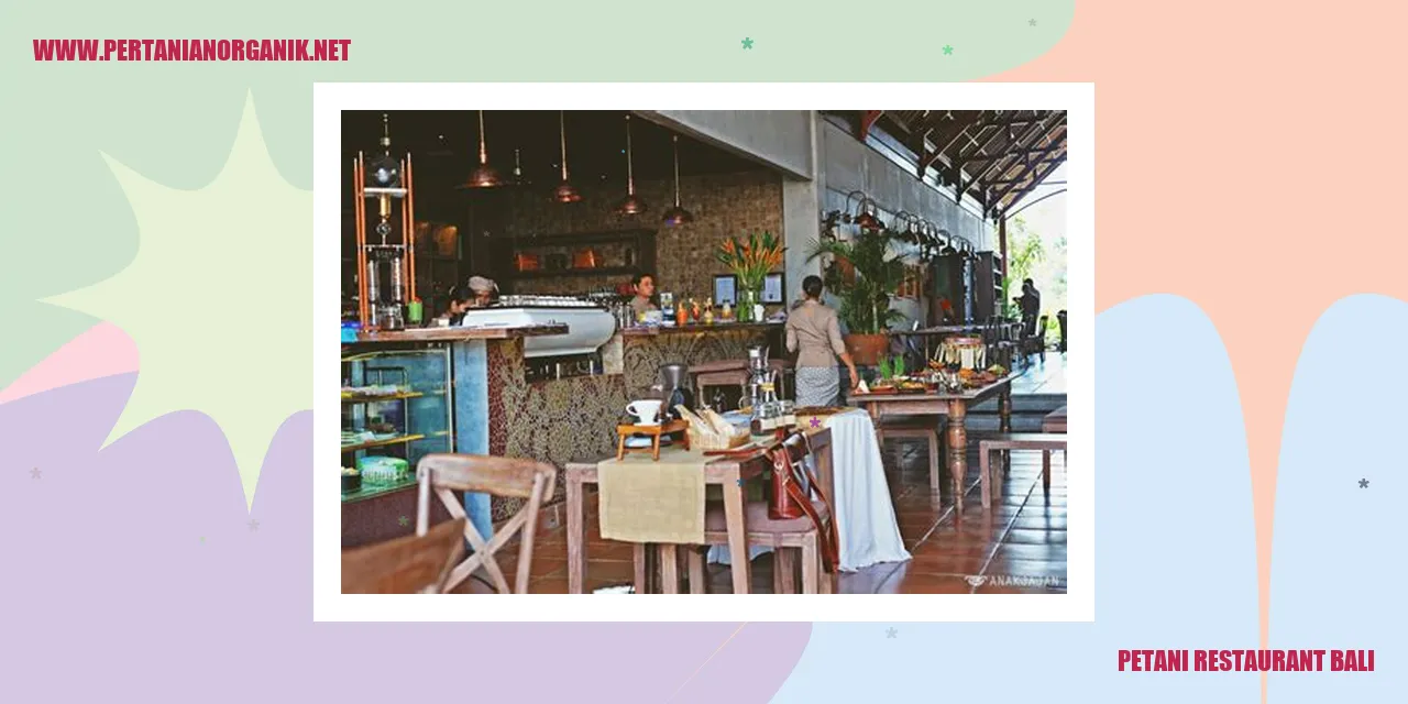 petani restaurant bali