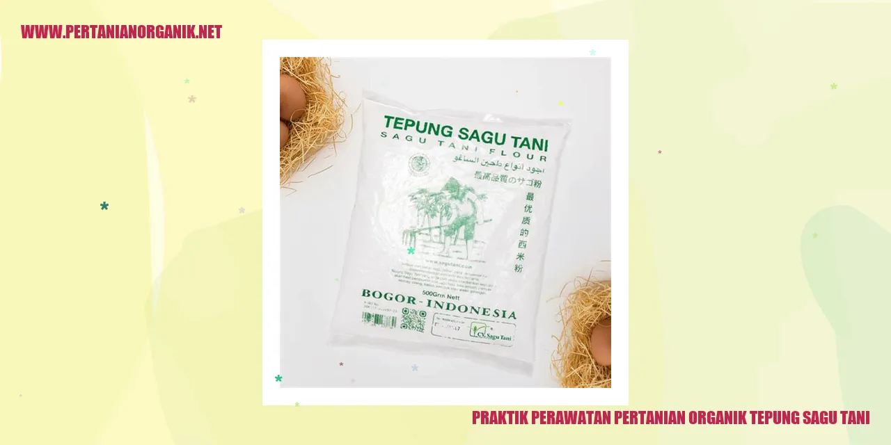 Praktik Perawatan Pertanian Organik