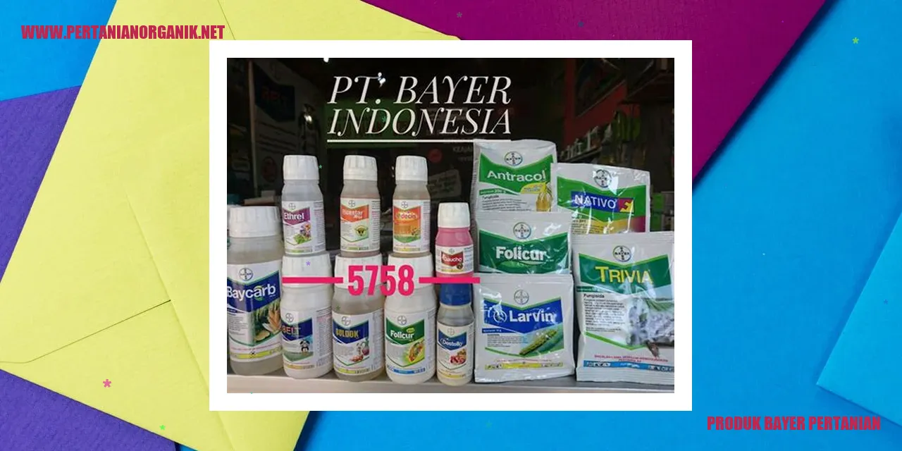 Gambar Produk Bayer Pertanian