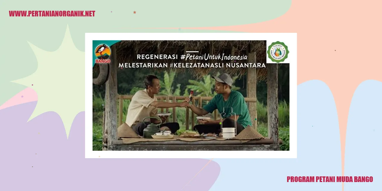 program petani muda bango