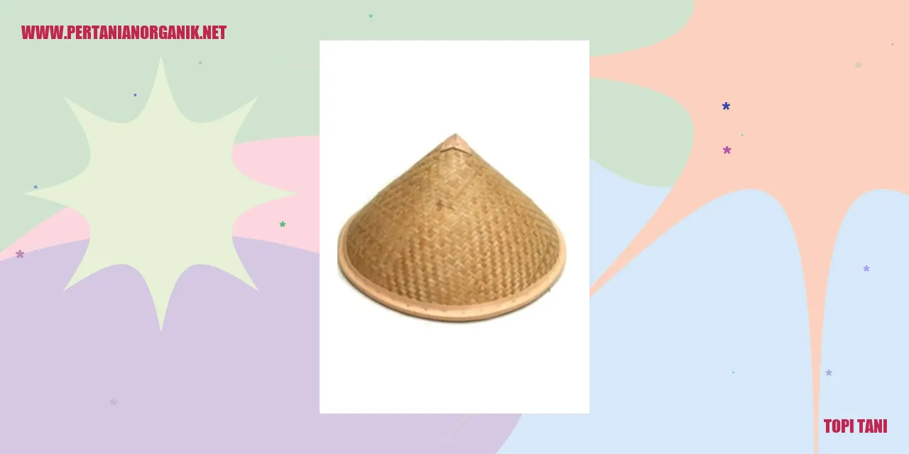 Gambar Topi Tani