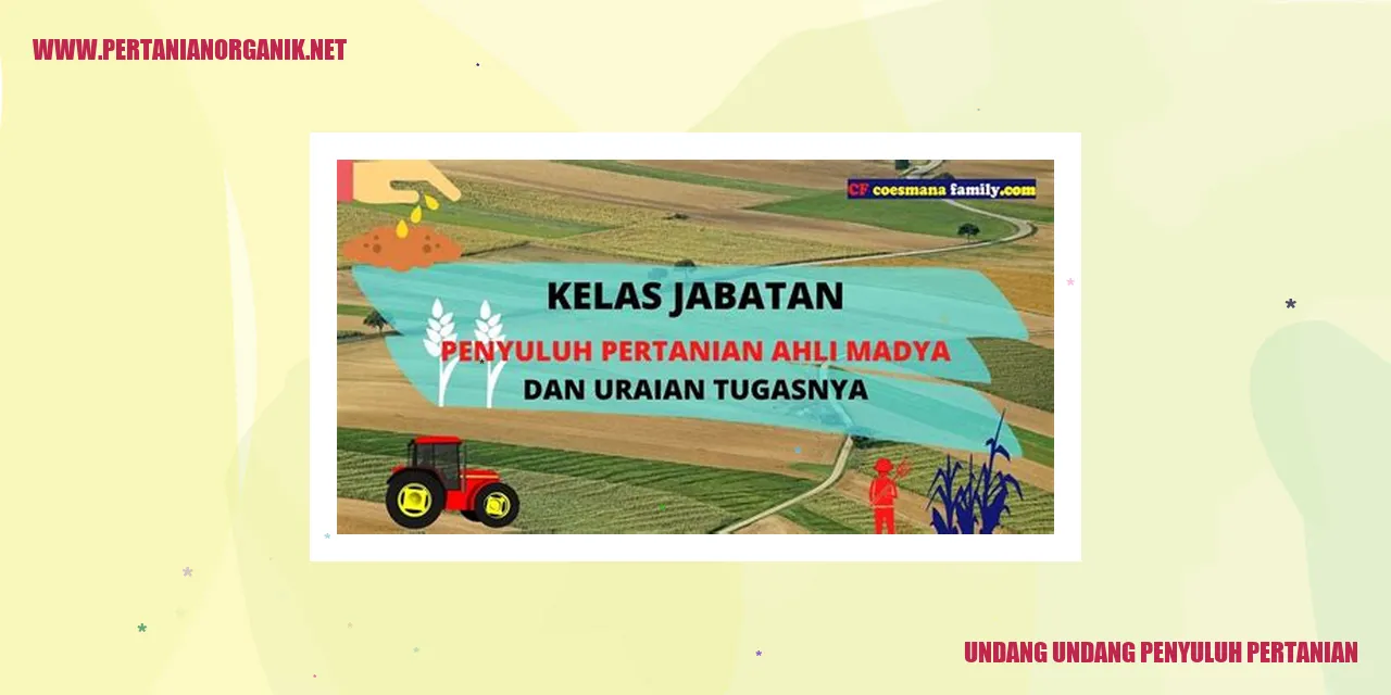 undang undang penyuluh pertanian